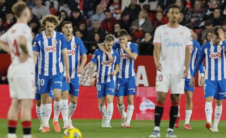 El 0-1 del Espanyol en el Sevilla 1-1 Espanyol de la jornada 21 de LaLiga EA Sports