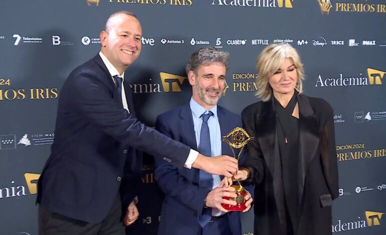 Antena 3 Noticias gana el premio Iris al Mejor Informativo en la gala de la Academia de la Televisión