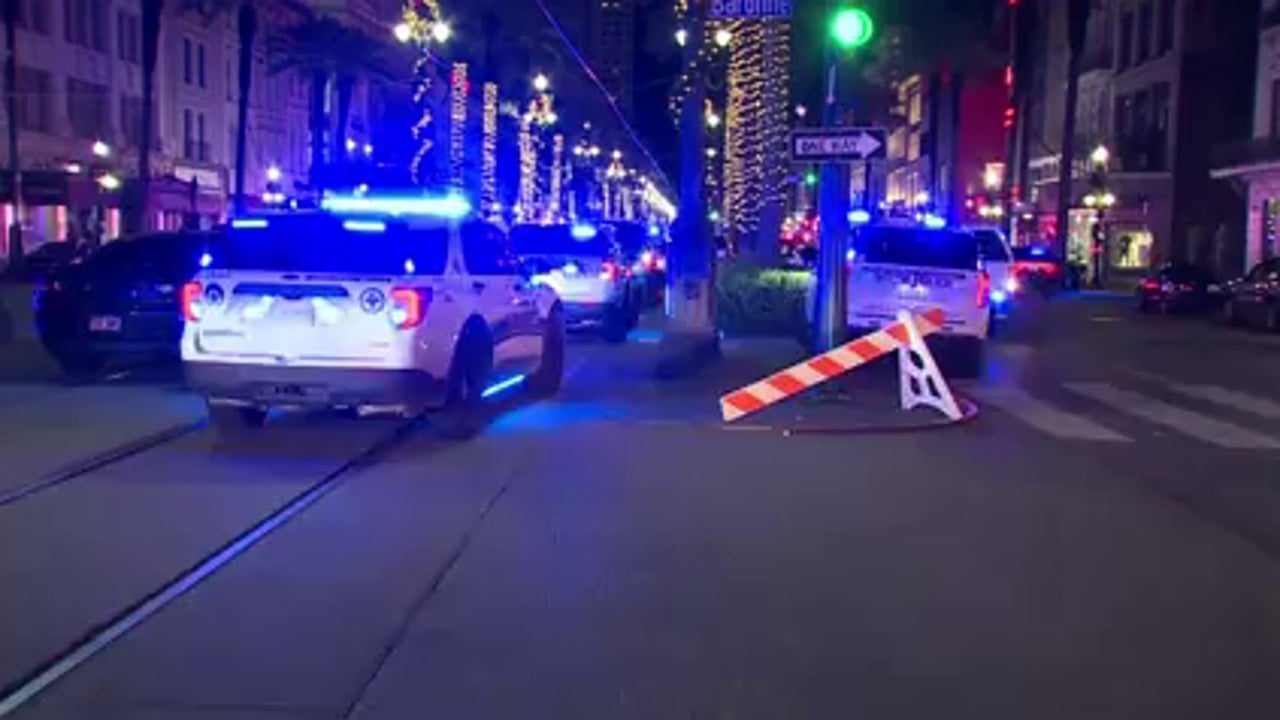 Al menos 10 personas mueren en un atropello múltiple en Nueva Orleans