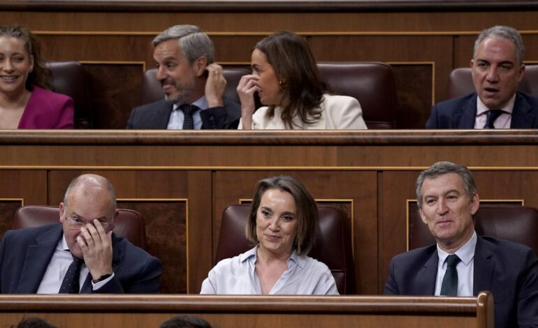 Diputados del PP critican la «estrategia errática» del partido en el Congreso y señalan a Tellado