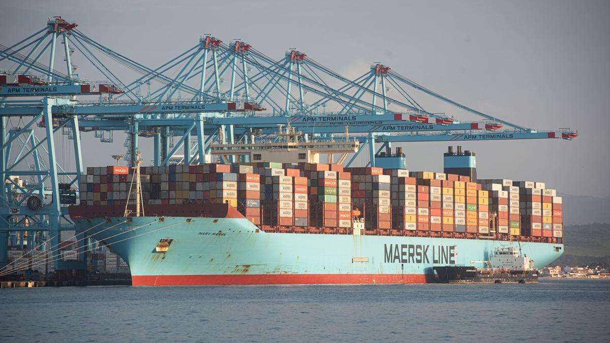 Maersk aumenta escalas en Marruecos y pone en alerta a Algeciras y Valencia