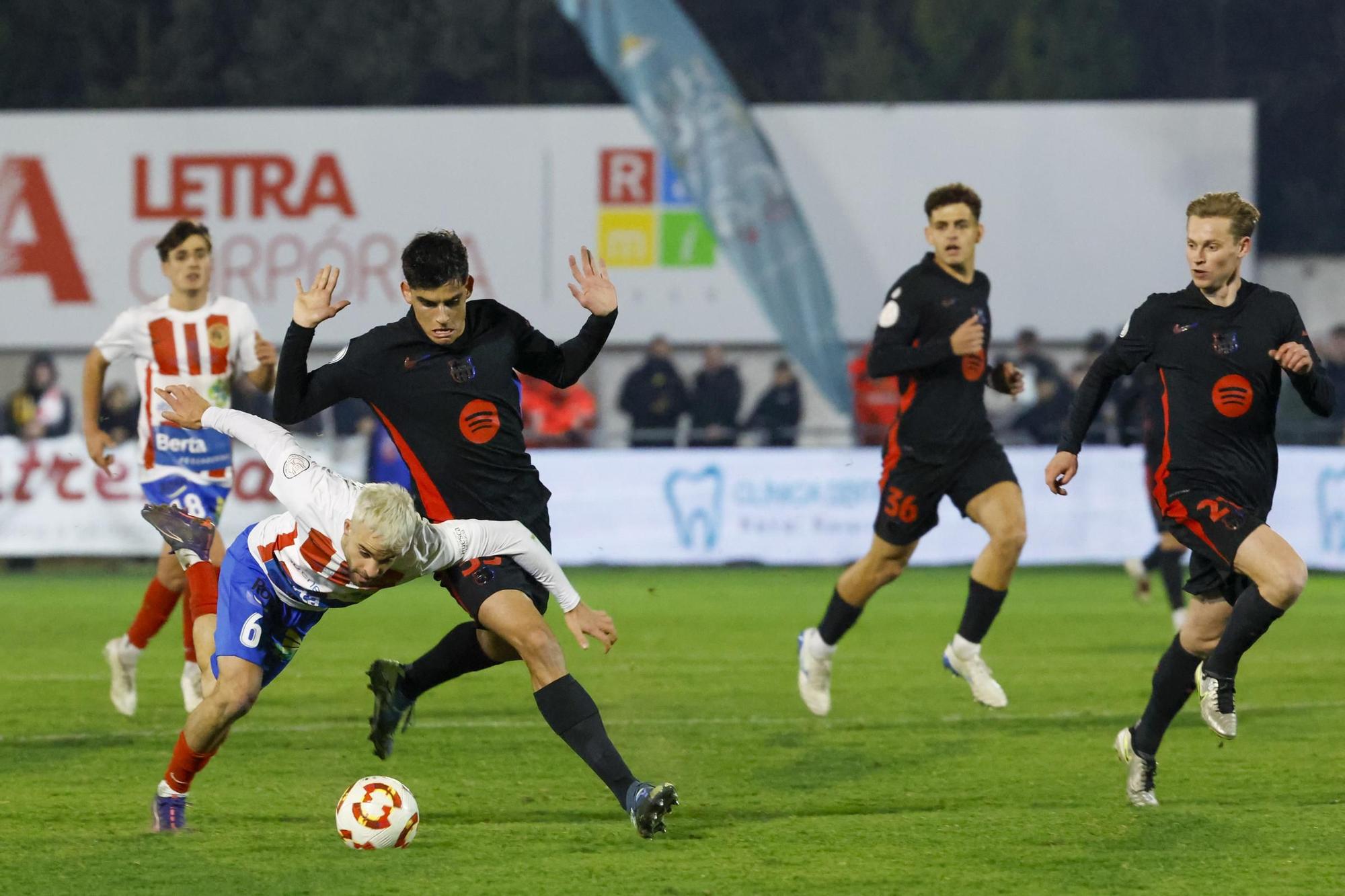 0-4. El Barça evita con contundencia otra sorpresa de Barbastro