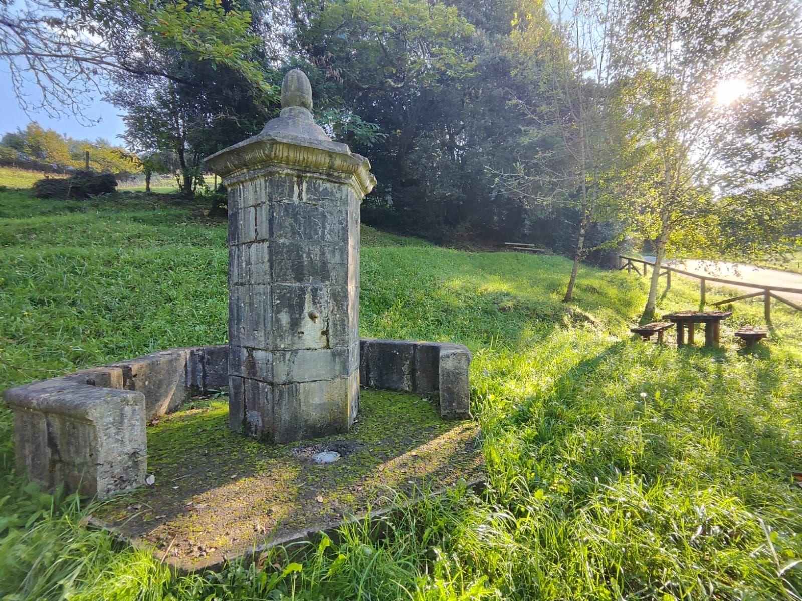 En imágenes, las fuentes históricas de Grado