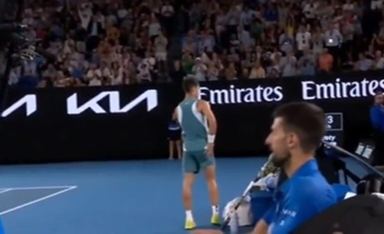 ¿Se burló Alcaraz de los problemas físicos de Novak Djokovic? Este es el vídeo