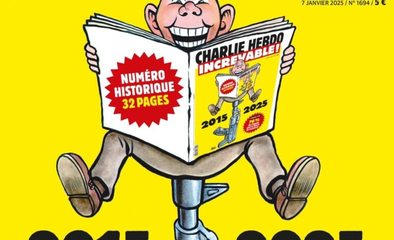 Francia recuerda a las víctimas de Charlie Hebdo diez años después