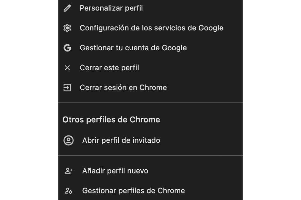 Configuración de Google Chrome