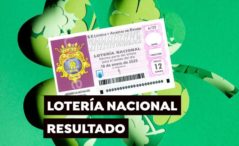 Comprobar resultados del Sorteo Especial Niños de San Ildefonso de la Lotería Nacional de hoy sábado 18 de enero