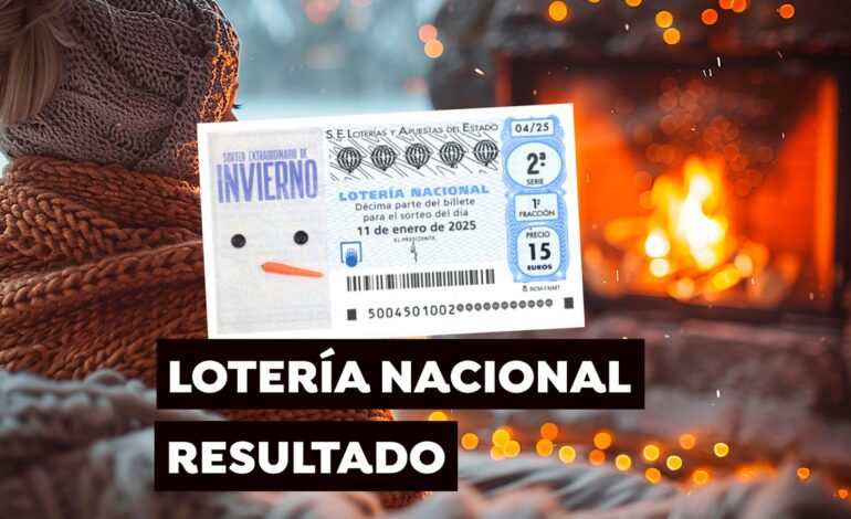 Comprobar resultados del Sorteo Extraordinario de Invierno de la Lotería Nacional de hoy sábado 11 de enero