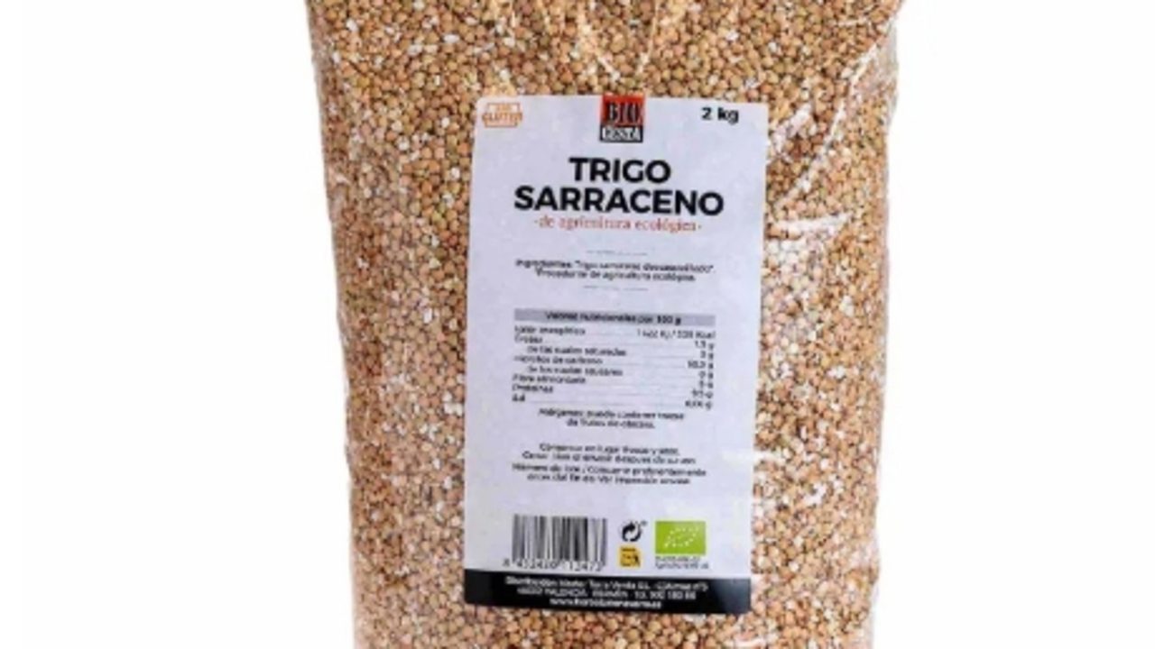 La AESAN alerta sobre la presencia de gluten no declarado en lotes de trigo sarraceno sin gluten