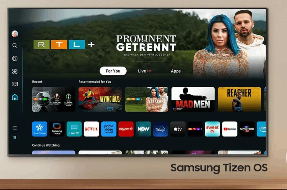 Contenido de televisor inteligente Samsung