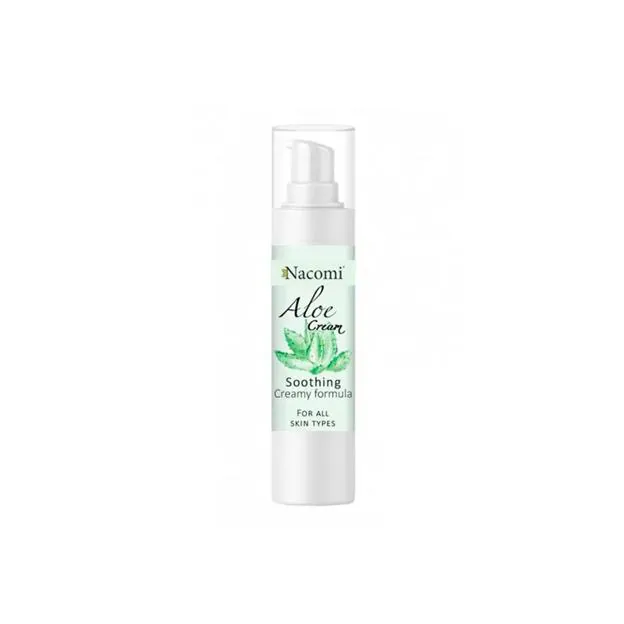 Nacomi crema facial calmante con aloe vera.