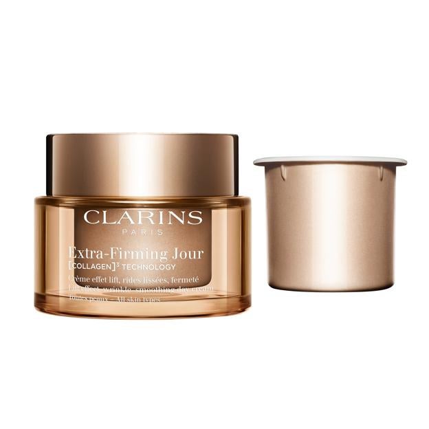 Clarins de crema antienvejecimiento y reafirmación. (€ 105).