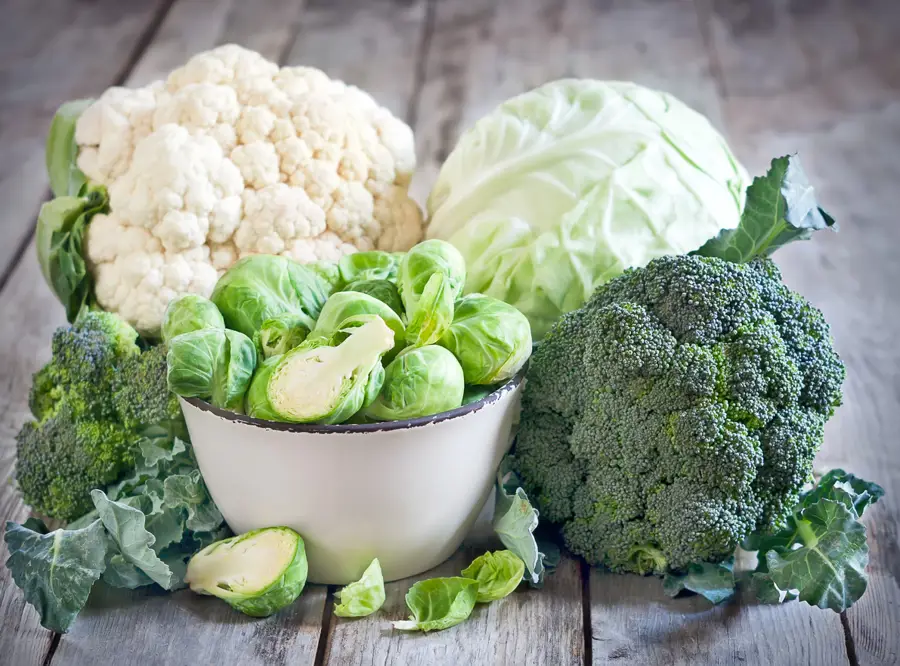 Las verduras crucíferas son fundamentales para una dieta equilibrada.
