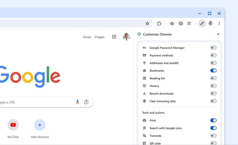 Actualiza Google Chrome y sácale partido a la nueva barra de herramientas con estos accesos directos