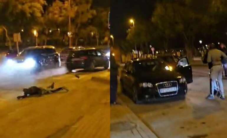 Detenido por atropellar a un hombre en medio de una pelea en la Región de Murcia