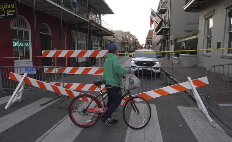 Las incógnitas rodean al atropello masivo en Nueva Orleans que dejó 10 muertos