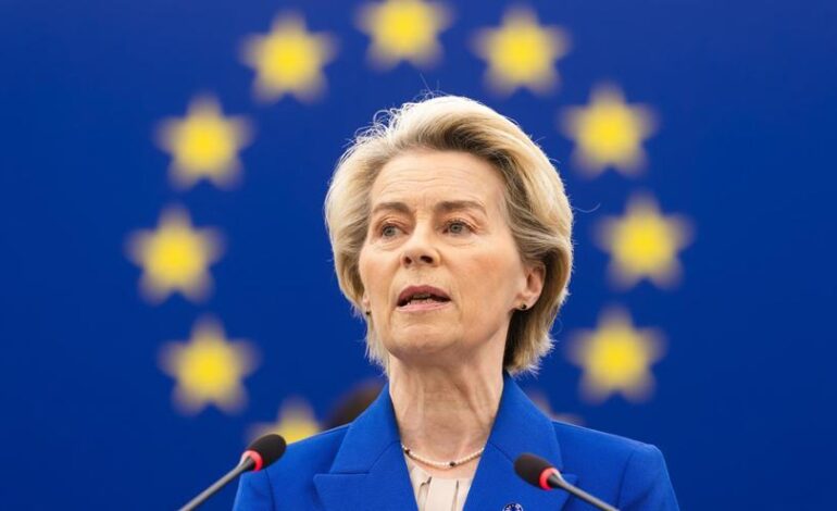 Una «neumonía grave» obliga a Von der Leyen a cancelar sus viajes durante dos semanas