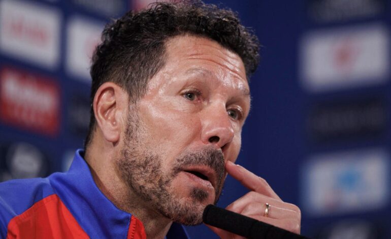 La rajada de Simeone por el Real Madrid