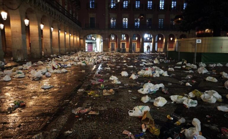 de kilos de basura a limpia como una patena