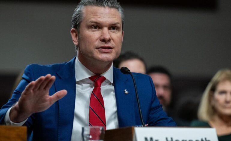 El Senado estadounidense confirma que Pete Hegseth será secretario de Defensa