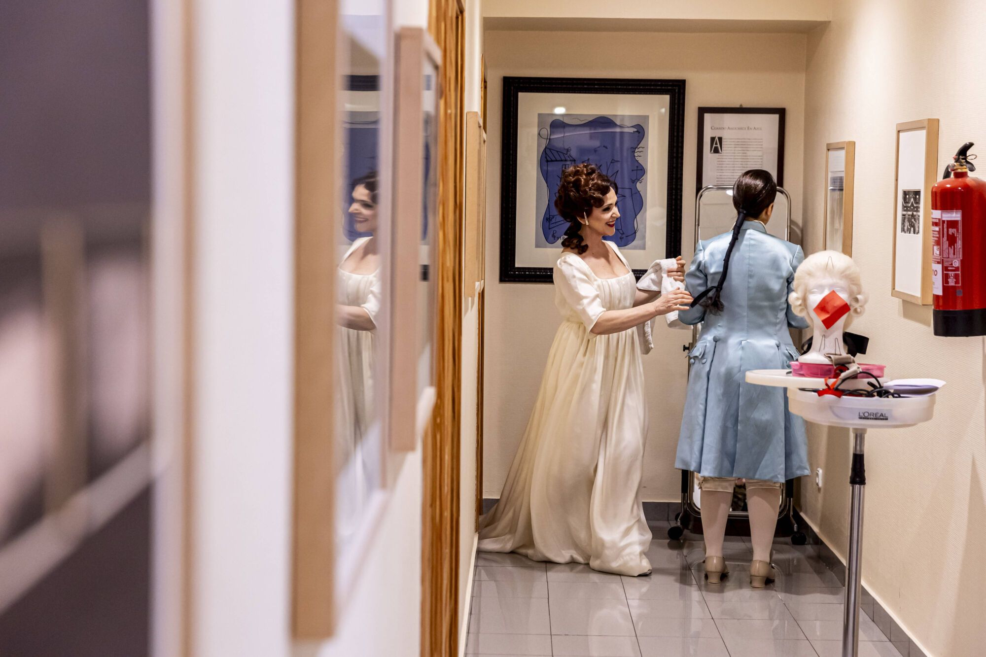 EN FOTOS: Ensayo en el Campoamor de la ópera "Las bodas de Fígaro"