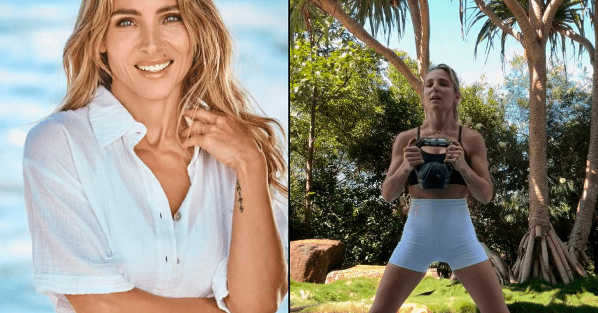 La rutina de ejercicios de Elsa Pataky con Kettlebells (pesas rusas) para lucir tipazo