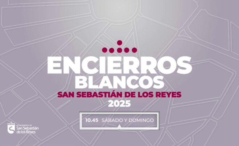 Los Encierros Blancos de San Sebastián de los Reyes, en directo este fin de semana en Antena 3