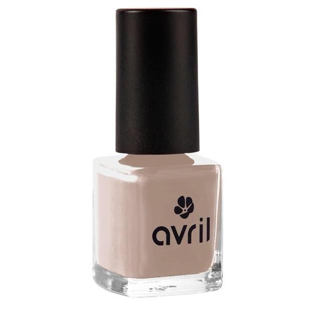 Esmalte de uñas Avril color topo.