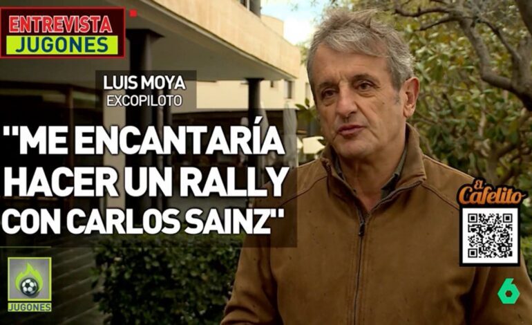 Luis Moya acepta la propuesta de Carlos Sainz en ‘Jugones’: ¿Volverá la histórica dupla?