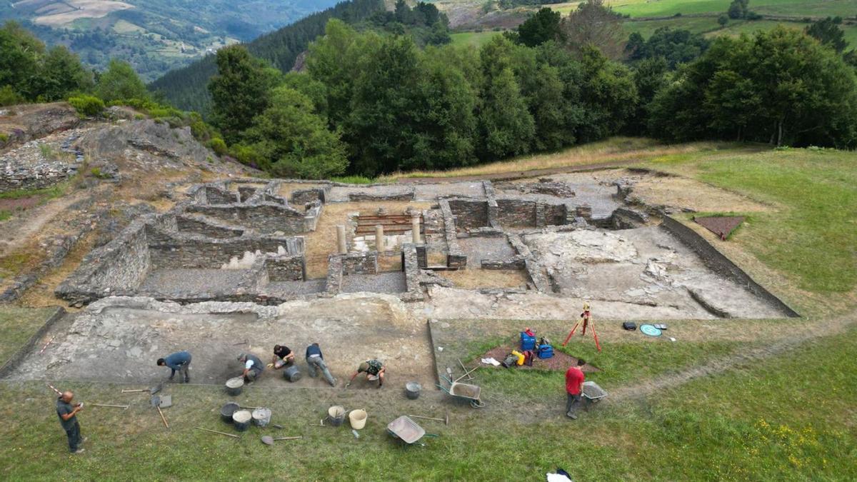 La domus del Chao Samartin, ente la meyor arquitectura antigua del mundu