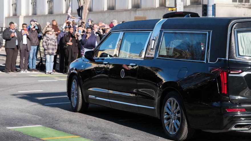 Los homenajes por el fallecimiento de Jimmy Carter se prolongarán durante seis días de ceremonias-