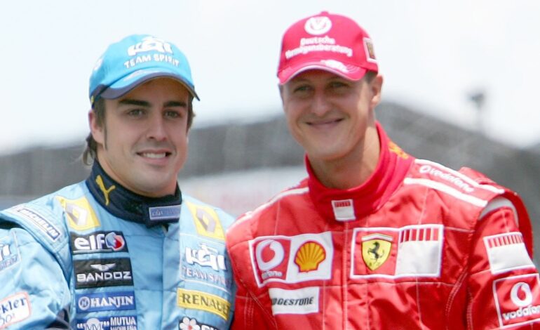 Fernando Alonso y Michael Schumacher, analizados por un ex de Ferrari