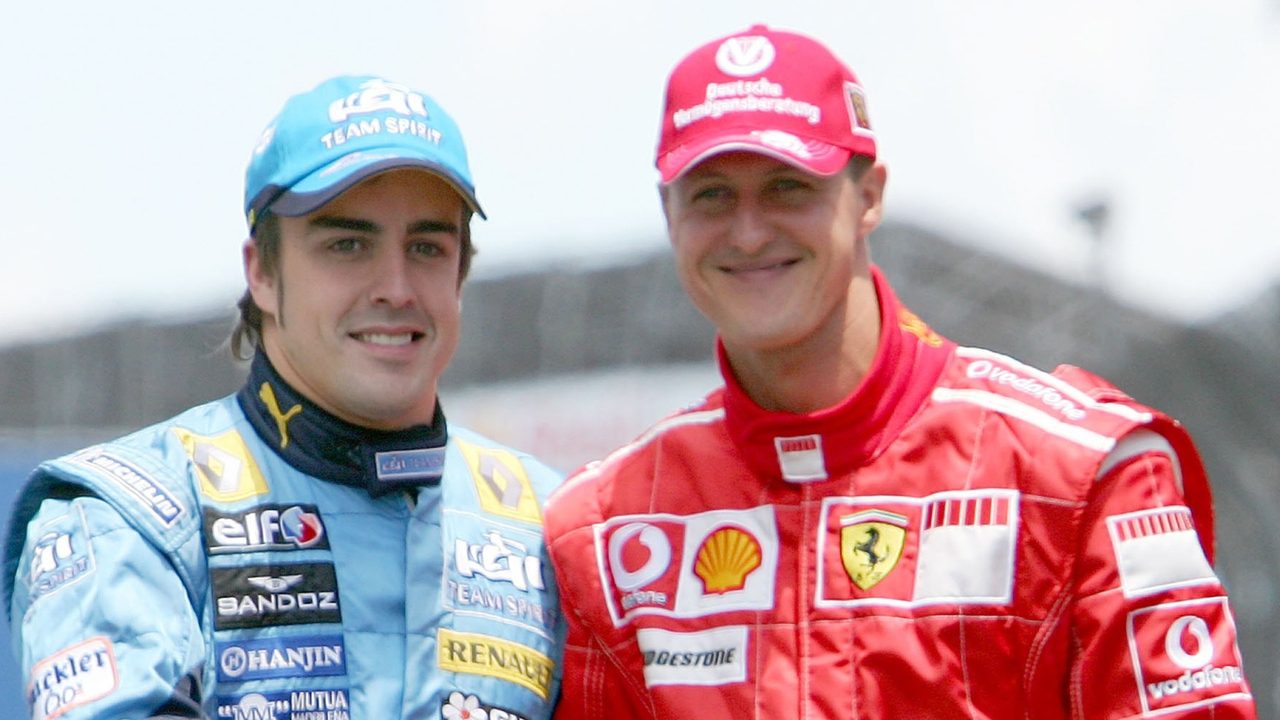 Fernando Alonso y Michael Schumacher, analizados por un ex de Ferrari