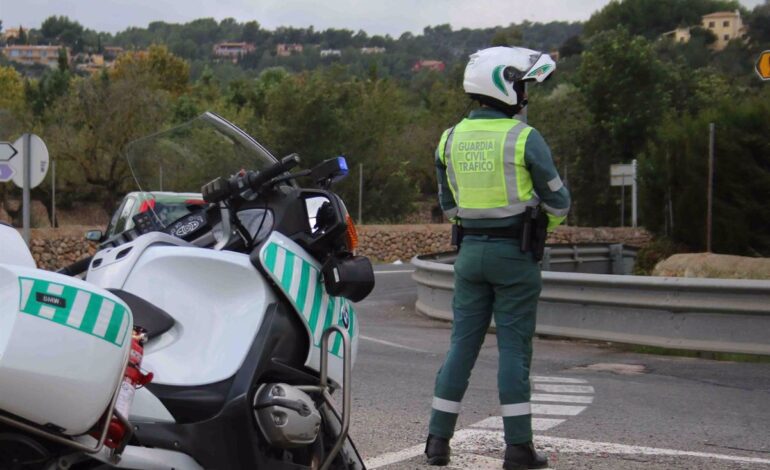 Operativo de Nochevieja de la Guardia Civil de Tráfico se salda con 30 denuncias por alcohol y 20 por drogas