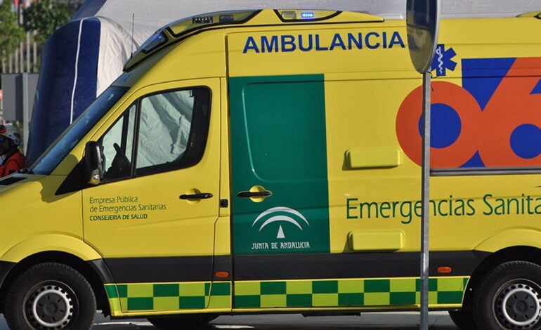 Un coche invade la acera en El Zaidín de Granada y arrolla a una pareja y su bebé sin causarles lesiones graves