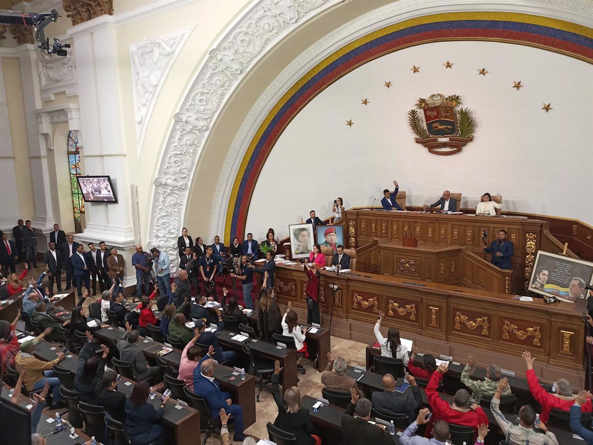 Jorge Rodríguez es reelegido como presidente de la Asamblea Nacional de Venezuela