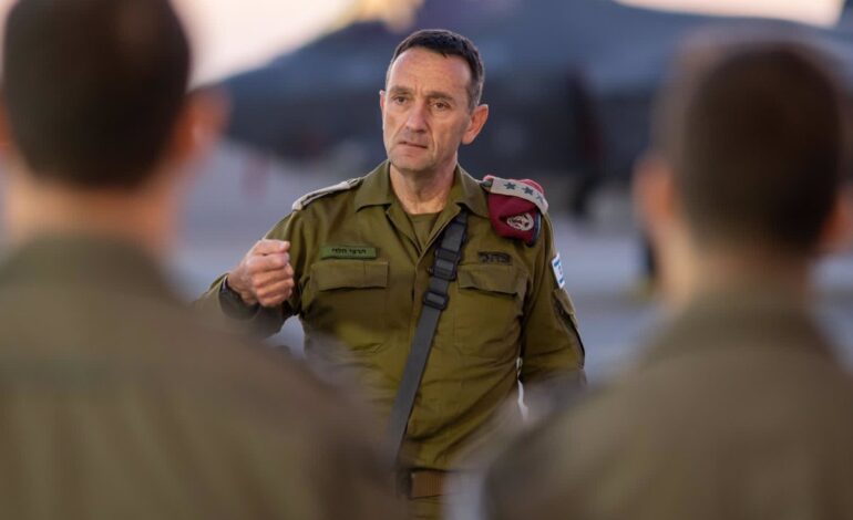 El jefe del Ejército de Israel dice que hará entender a Hamás la necesidad de liberar a los rehenes