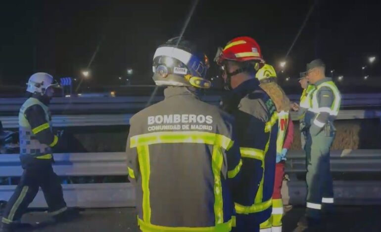 Muere un hombre de 53 años en un accidente de tráfico en la A-42, a la altura de Parla