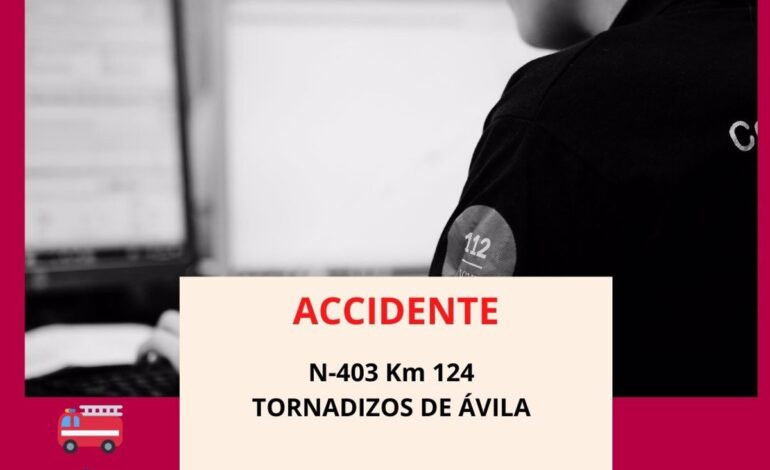 Dos fallecidos tras chocar un turismo y un camión en la N-403 en Tornadizos