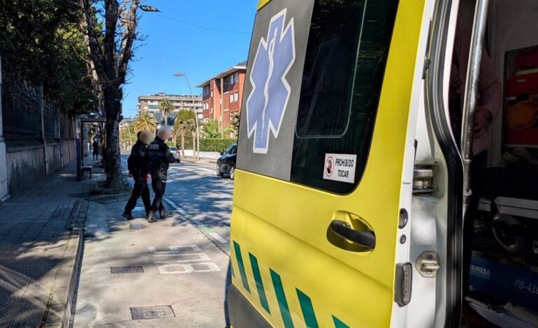 Herido leve un peatón tras ser atropellado por un coche en Castro Urdiales