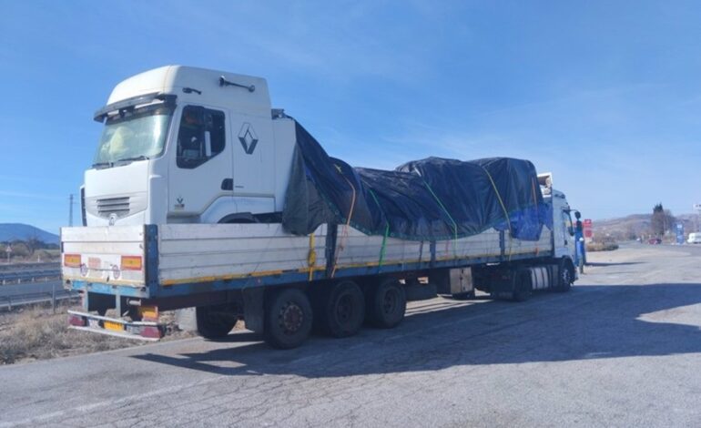 Interceptado en Granada un camión italiano realizando transporte internacional de mercancía sin autorización