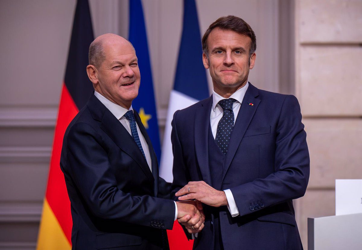 Scholz y Macron apelan a la fortaleza y unidad de Europa en un frente común ante la vuelta de Trump