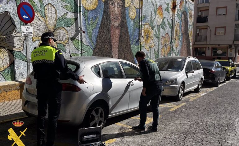 A prisión el presunto autor de seis delitos ligados a robos de vehículos y viviendas en Albox (Almería)