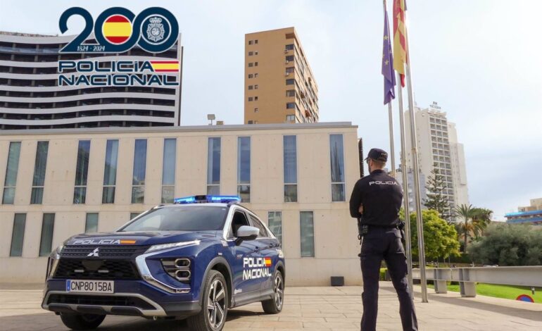 Detenido en Benidorm un francés con orden europea de detención por una agresión con lesiones graves