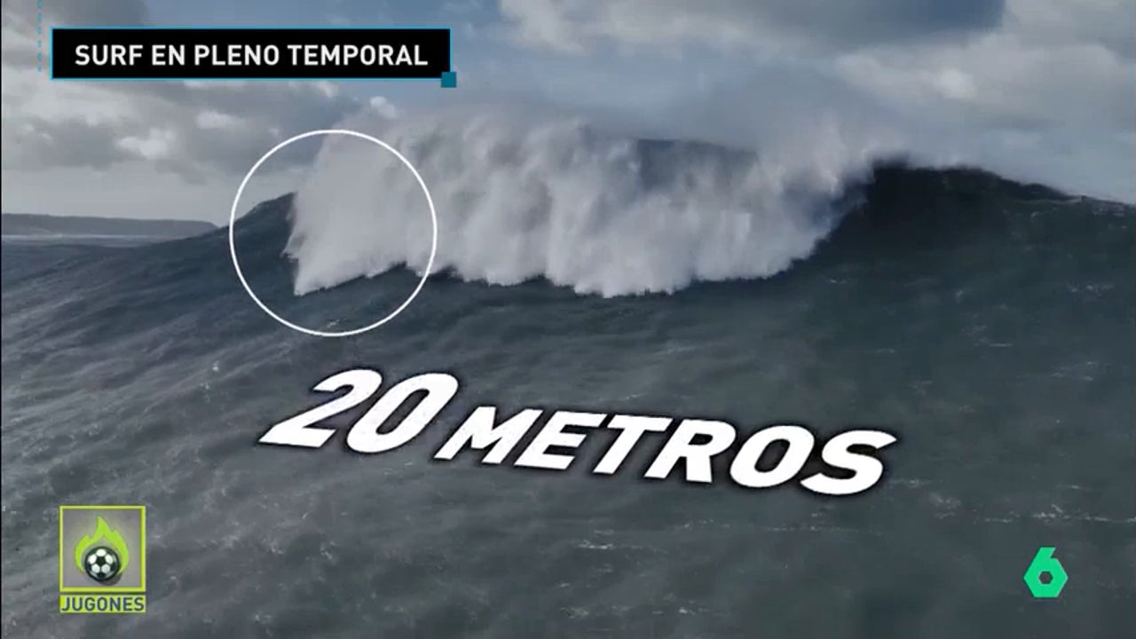 Los mejores surfistas, ante las olas más salvajes en Nazaré