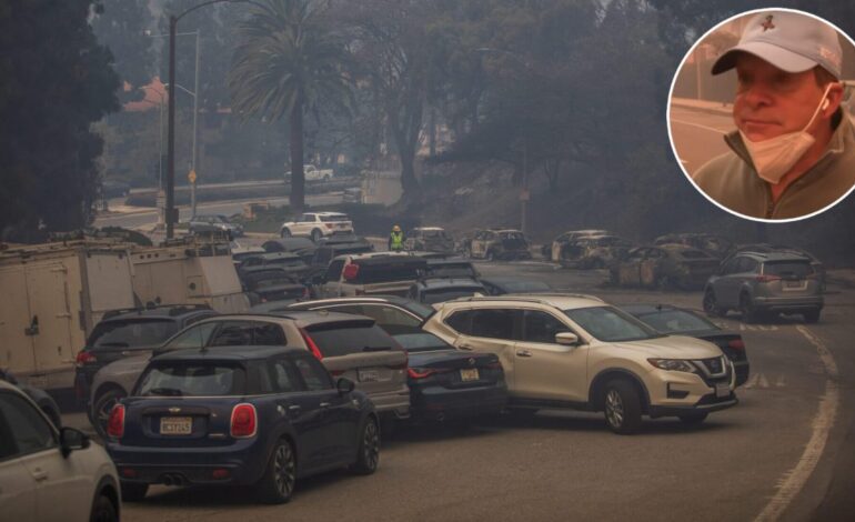 un icónico actor da un práctico consejo para evacuar fácilmente los coches