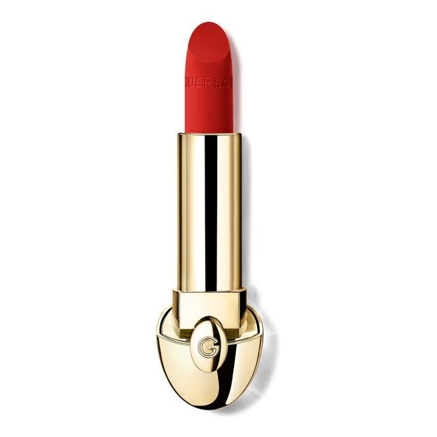 Rouge labial G de Guerlain.