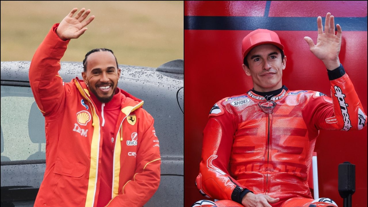 Bagnaia compara la llegada de Márquez a Ducati…¡con la de Hamilton a Ferrari!