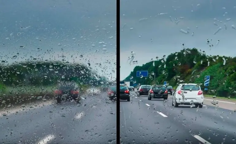 El líquido que debes poner en tu coche cuando llueve para ver a la perfección