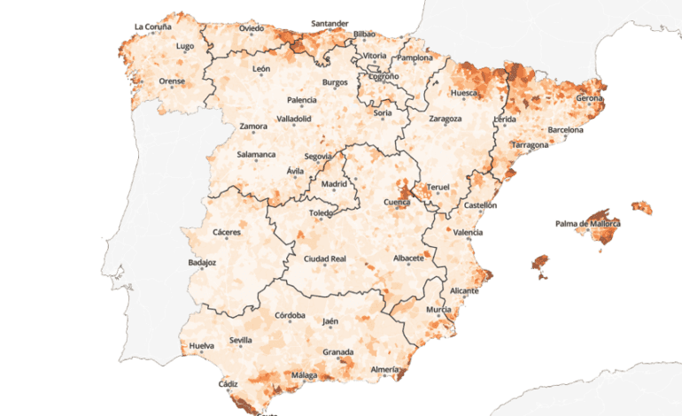 ¿Cuántas viviendas turísticas hay en tu calle? Descúbrelo en este mapa